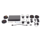 Kit TurboHD 3K (5 Megapixel) / DVR 4 Canales / 4 Cámaras Bala para Exterior y Metal + Disco Duro 1TB