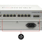 Switch Fortinet Gigabit Ethernet FortiSwitch 108F-POE, 8 Puertos PoE 10/100/1000 + 2 Puertos SFP, 65W, 20 Gbit/s, 8.000 Entradas