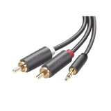 UGREEN Cable Adaptador de 3.5mm Macho a 2 RCA Macho  3 Metros