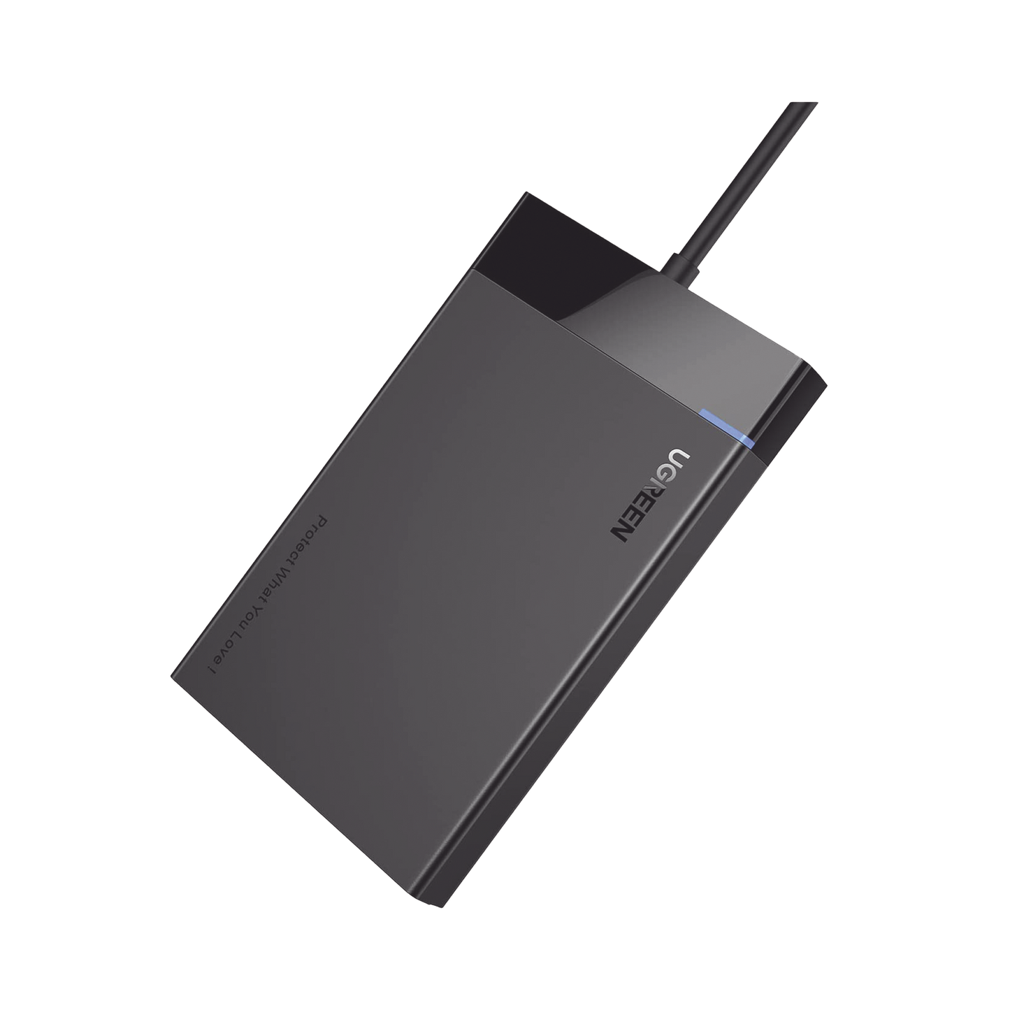 UGREEN Carcasa de Disco Duro 2.5'' (Enclosure)  Velocidad SATA 3.0 de hasta 6 Gbps / Compatible con SATA 2.0/1.0 / Velocidad USB 3.0 de hasta 5 Gbps / Compatible con USB 2.0 y 1.1 / SATA I II III, HDD, SSD de hasta 10TB