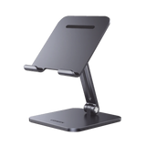 UGREEN Soporte para Tablet iPad Celular, Base Stand Plegable de Aluminio, Ajustable de 7.9' a 12.9'' para Tablet, Compatible con iPad Mini Pro Air, Galaxy Tab, Kindle, Switch, Gris