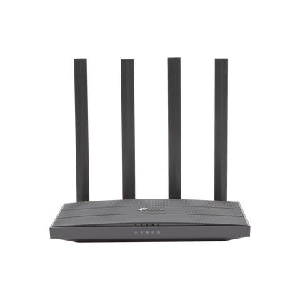 Router inalámbrico AC 1200 doble banda 1 puerto WAN 10/100/1000 Mbps Y  4 puertos LAN 10/100/1000 Mbps