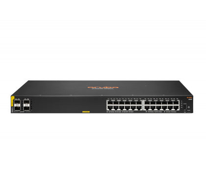 Hpe Aruba Networking - Switch 6000 - 24 Puertos [ 1 Gbe - Clase 4 ]/ Poe 370w/ 4 Puertos Sfp [ 1 Gbe ]/ Capa 2