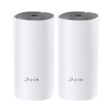 Kit de Router inalámbrico mesh Deco E4 para Hogar / Doble banda AC 1200  / 2 puertos 10/100 Mbps / Compatible con amazon alexa.