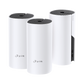 KIT Router inalámbrico Mesh Deco M4 para Hogar Doble banda AC 1200 2 puertos 10/100/1000 Mbps Compatible con Amazon Alexa