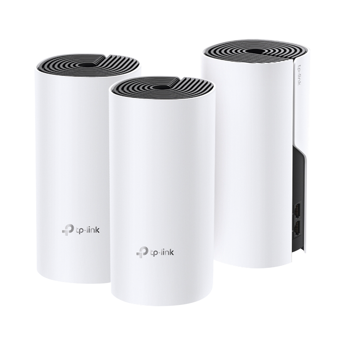 KIT Router inalámbrico Mesh Deco M4 para Hogar Doble banda AC 1200 2 puertos 10/100/1000 Mbps Compatible con Amazon Alexa