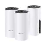 KIT Router inalámbrico Mesh Deco M4 para Hogar Doble banda AC 1200 2 puertos 10/100/1000 Mbps Compatible con Amazon Alexa