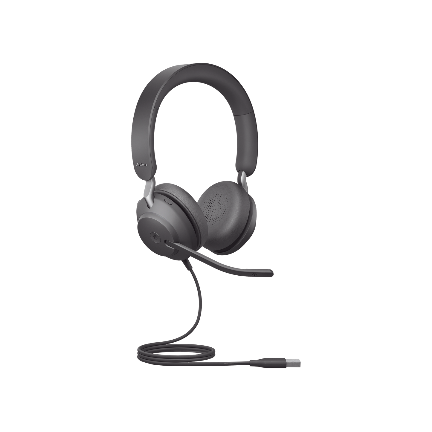 Jabra Jabra Evolve 2 40SE, Auricular stereo versión MS con aislamiento de ruido, conexión USB-A y indicador de ocupado