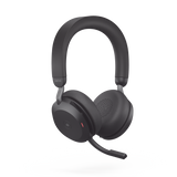 Jabra Evolve2 75, Auricular stereo versión MS con cancelación de ruido activa, dongle USB-A indicador de ocupado (Busylight)(27599-999-999)