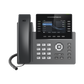 Teléfono IP Wi-Fi, Grado Operador, 10 líneas SIP con 5 cuentas, pantalla a color 4.3", puertos Gigabit, Bluetooth, PoE, codec Opus, IPV4/IPV6 con gestión en la nube GDMS