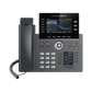 Teléfono IP Wi-Fi, Grado Operador, 6 líneas SIP con 6 cuentas, pantalla a color 4.3", puertos Gigabit, Bluetooth, PoE, codec Opus, IPV4/IPV6 con gestión en la nube GDMS