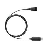 Jabra Link 230 adaptador USB a QD, para diademas BIZ1500, BIZ2300 y BIZ2400  (230-09)