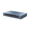 Switch de escritorio Gigabit de 8 puertos 10/100/1000Mbps, carcasa metálica
