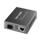 TP-LINK Convertidor WDM Monomodo: 1 Puerto RJ45 10/100 Mbps, 1 Puerto SC/UPC 100 Mbps, Hasta 20 km. Requiere MC111CS para operar