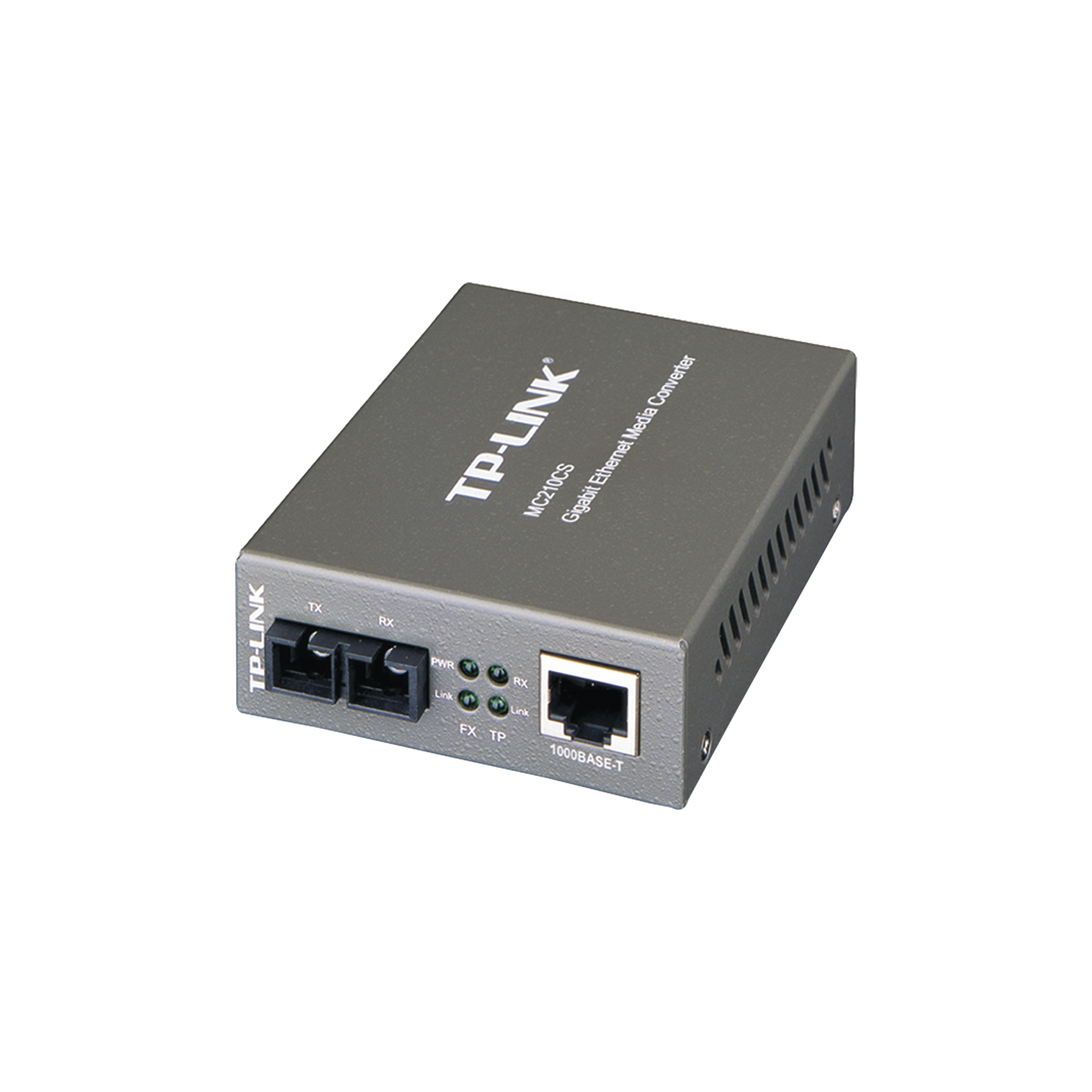 TP-LINK Convertidor de Fibra Monomodo: Puerto RJ45 10/100/1000 Mbps, SC 1000 Mbps, Hasta 20 km, Instalación Simple Plug and Play