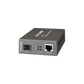 TP-LINK Convertidor Fibra Óptica: 1 SFP 1000 Mbps, 1 RJ45 10/100/1000 Mbps, Compatible Monomodo y Multimodo, Plug and Play