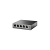 Switch PoE no Administrable de escritorio 5 puertos 10/100 Mbps, 4 puertos PoE, 58 W