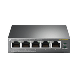 Switch PoE Gigabit de 5 puertos, con 4 puertos PoE 802.3af/at de hasta 56 W
