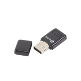 Mini Adaptador USB inalámbrico N 300 Mbps 2.4 GHz con 1 antena interna